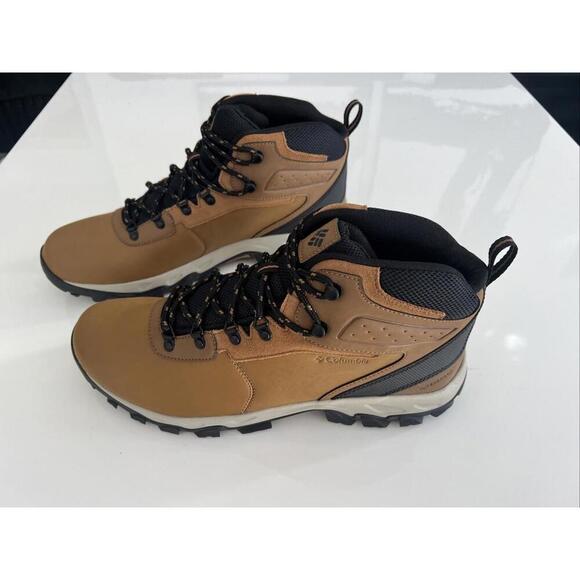 NIB COLUMBIA 1594731-291 MEN\'S NEWTON RIDGE PULS II WATERPROOF ELK/BLACK BOOT 14 main image 11